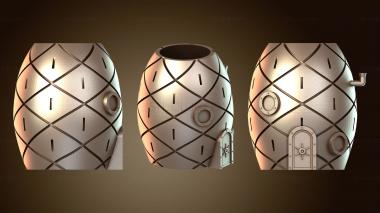 3D модель Кашпо Reno Spongebob (STL)