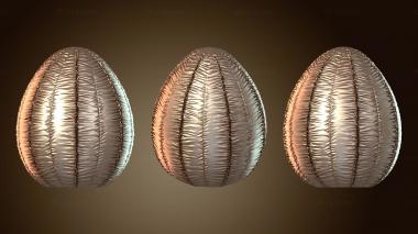 3D model Ruffled Fabric Decor (STL)