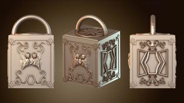 3D model Saint Seiya Keychain Gemini (STL)