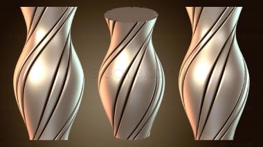 3D модель Спиральная ваза (STL)