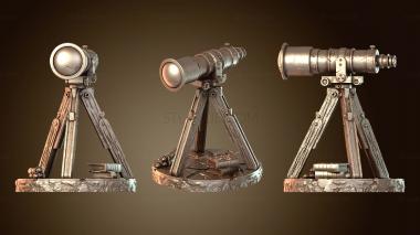 3D мадэль Телескоп (STL)