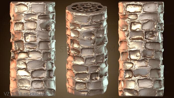 Вазы Текстурный валик для булыжника