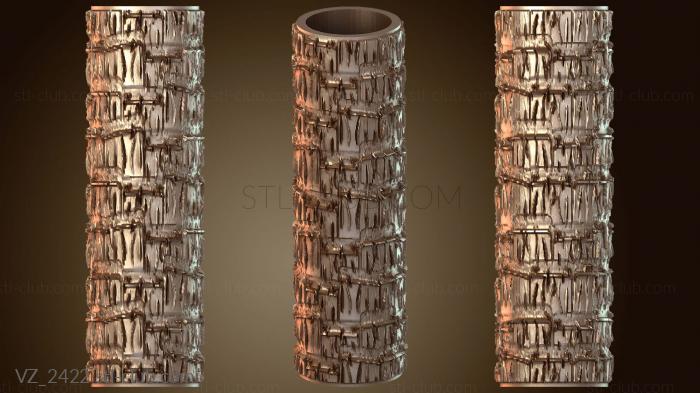 Вазы Текстурная рулонная черепица