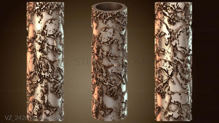 Вазы Текстура Роликовые Черепа Вариант