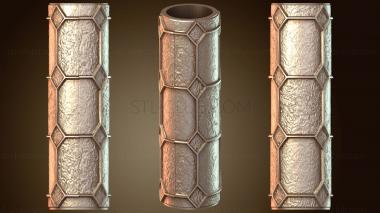 3D модель Текстурный валик для квадратных плиток (STL)