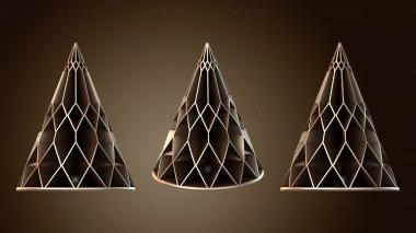 3D модель Деревья Алмаз (STL)