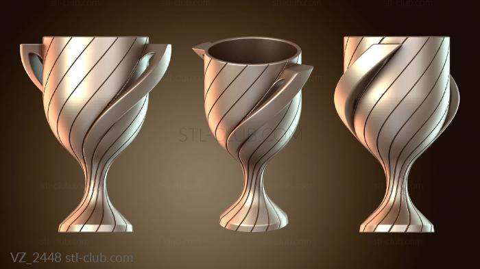 Компактный цветочный Twist Trophy Cup