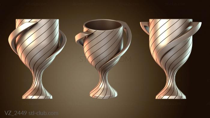 Кубок Трофея, цветочный твист, минимализм