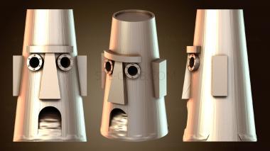 3D модель Ультимативная тарелка для аквариума в стиле Спанч Боба (STL)