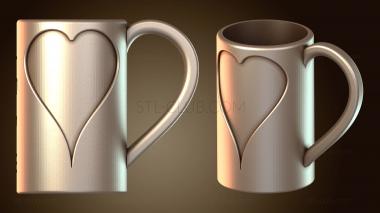 3D model Valentines Day Can Mug (STL)