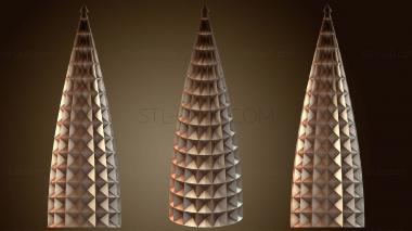 3D мадэль Ваза Конусообразная Закругленная (STL)