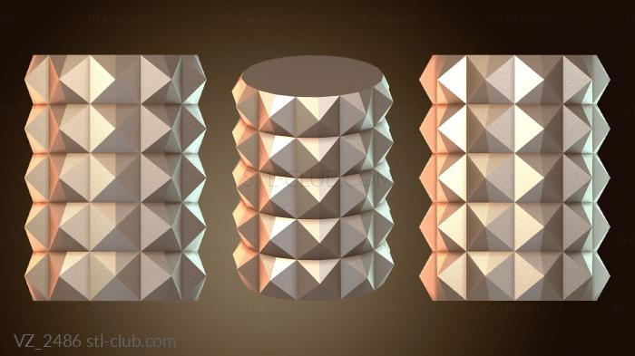 Вазы Ваза Цилиндр Двойной