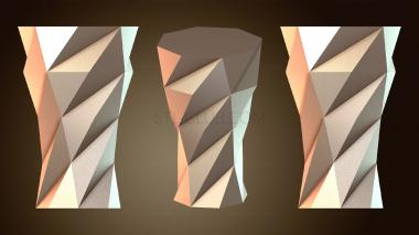 3D модель Ваза из матового стекла (STL)