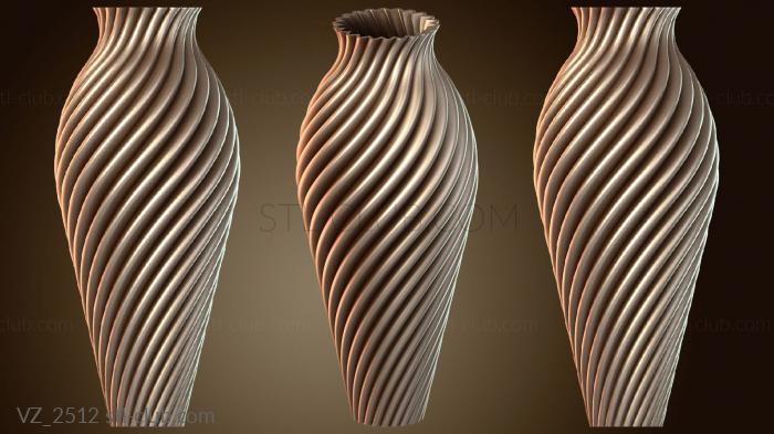 Vase Slender Spiral