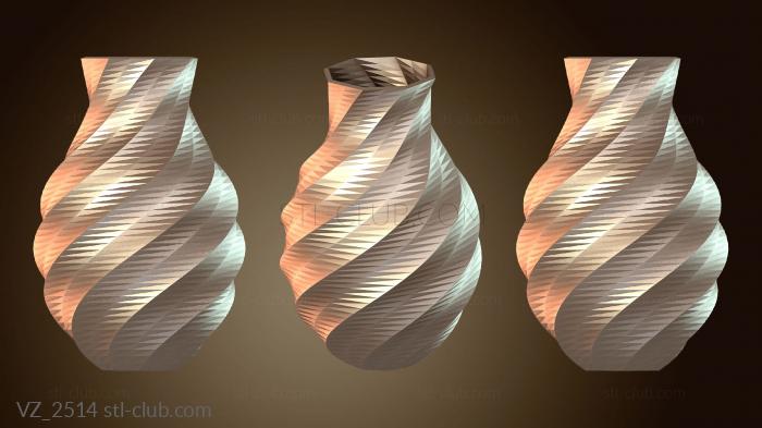Vase Spiral Elegant
