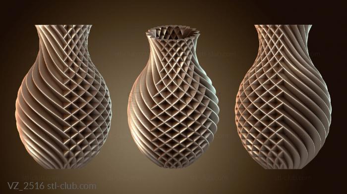 Vase Two-Face Spiral