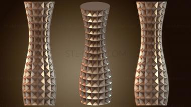 3D модель Ваза наклонная (STL)