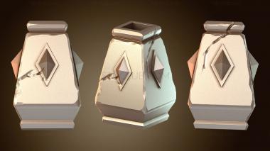 3D мадэль Судно С (STL)