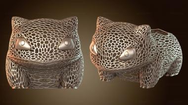 3D модель Вороной Бульбазавр (STL)