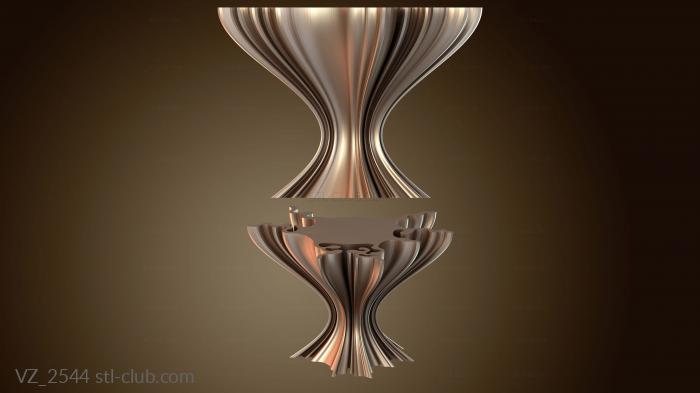 Вазы Wavy Cup Matte