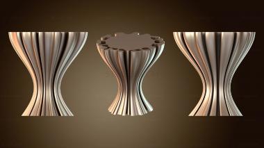 3D model Wavy Cup Twisted (STL)