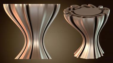 3D model Wavy Cup Wide (STL)