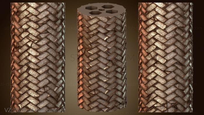 Вазы Worn Stone Interlock