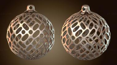 3D модель Рождественский глобус (STL)