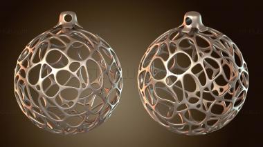 3D мадэль Рождественский глобус Crystal (STL)