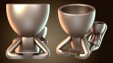 3D model Tablet Holder Reclined (STL)