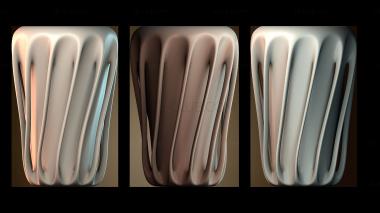 3D модель Витая чашка (STL)