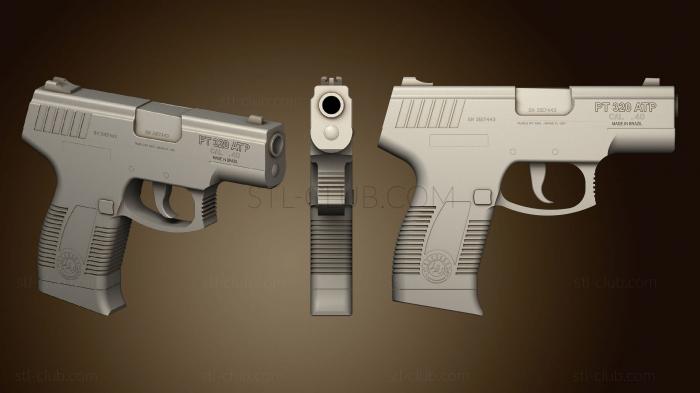 Пистолет Taurus Pt320 ( моноблочный )