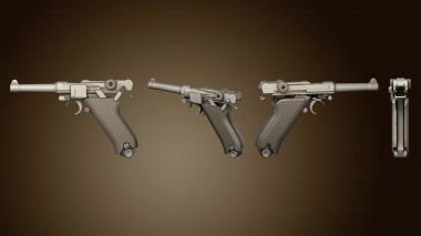 3D модель Luger (STL)