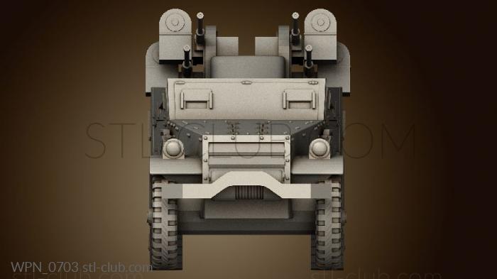 3D модель ПОЛУГУСЕНИЧНЫЕ ТРАНСПОРТНЫЕ СРЕДСТВА РОССИИ И ЭКИПАЖ (STL)