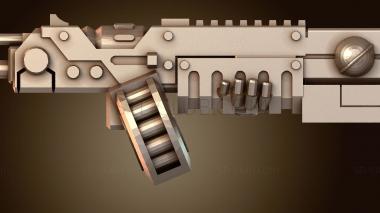 3D модель Опасность для барабана болтера (STL)