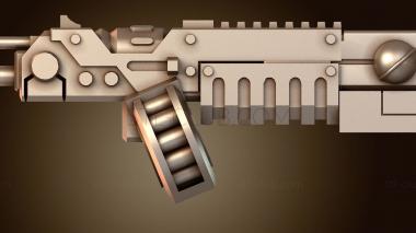 3D модель Барабан болтера Альфы (STL)