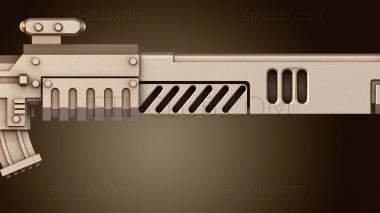 3D модель Болтер Лонг Альфа (STL)