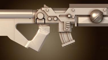 3D модель Болтер Короткий Альфа (STL)