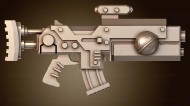 3D модель Болтер Короткий Хало Плюс (STL)