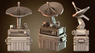 3D модель Киберпанк-сателлит (STL)