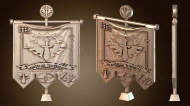 3D модель Темный Ангел Задний Защитник (STL)