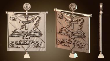 3D модель Иезекиль Бэк (STL)