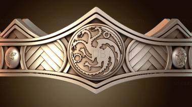 3D модель ПОЛУЧИЛ Визерис Корона (STL)