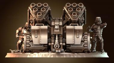 3D модель Артиллерия Железного корпуса (STL)