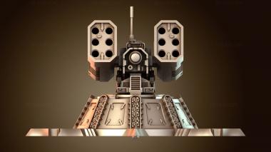 3D модель Ракетная артиллерия (STL)