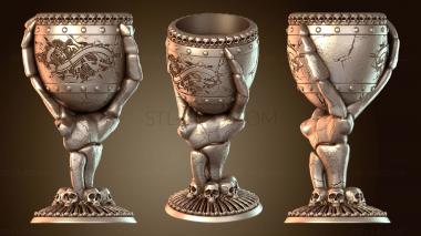 3D модель Череп Чаша Мультиформ (STL)