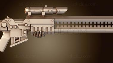 3D модель Снайперская винтовка (STL)