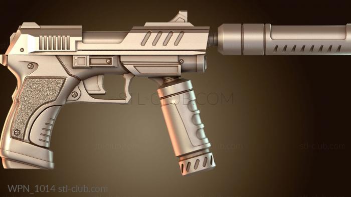 Оружие Рукоятка пистолета из комиксов «Звездный Лорд»