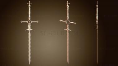 3D модель Большой меч вампира (STL)