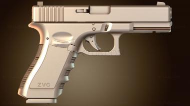 3D модель ZVC Глок Альфа (STL)